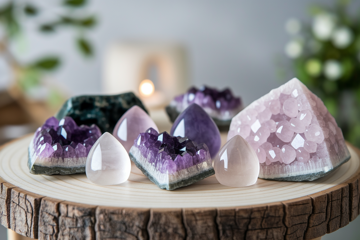 cristaux-amethyste-rosequartz-table