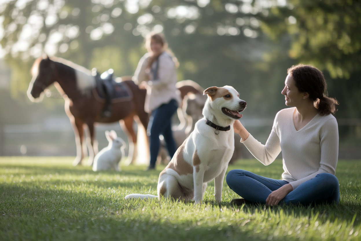 Zoothérapie : Bienfaits, Animaux Utilisés et Métier de Zoothérapeute