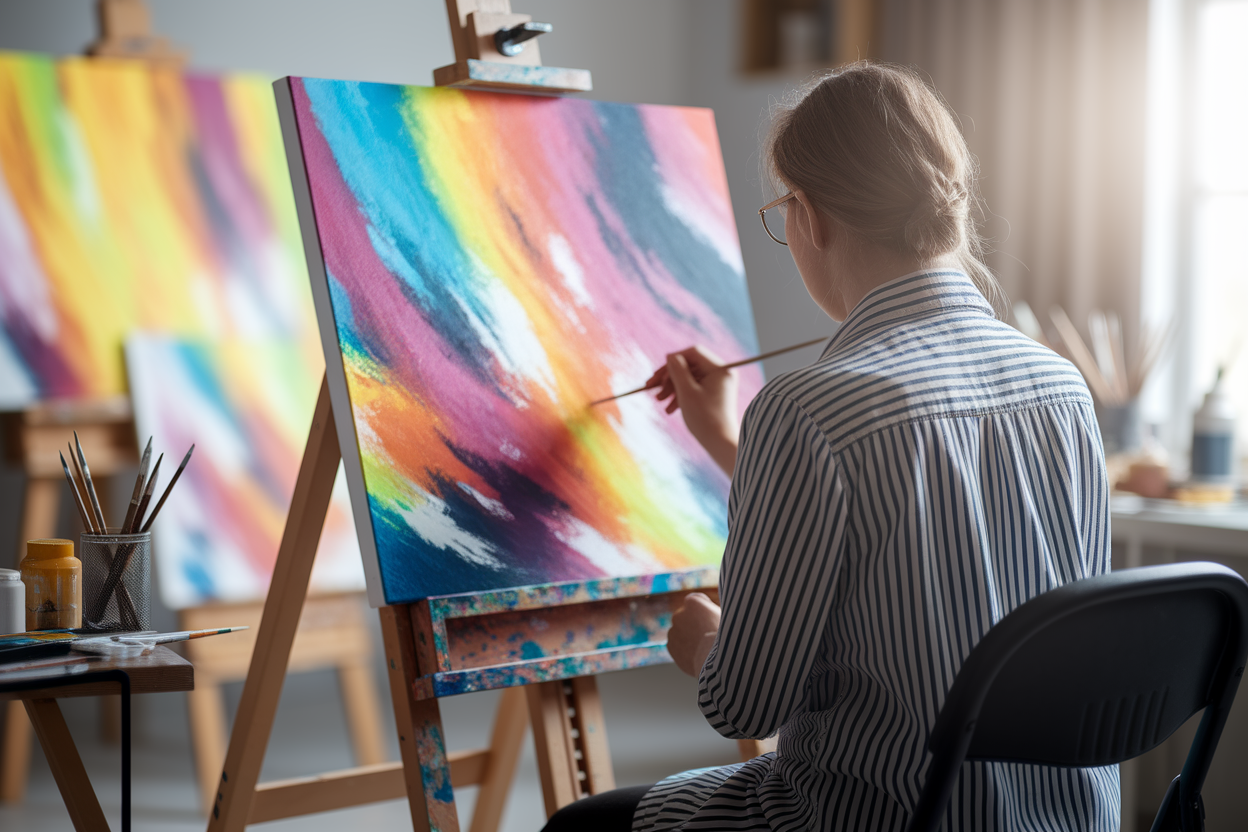 Peinture comme thérapie : se libérer de la phobie sociale grâce à l'art