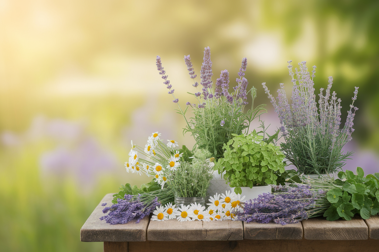 Anxiolytiques Naturels : 6 Plantes Efficaces pour Calmer l’Anxiété et Mieux Dormir