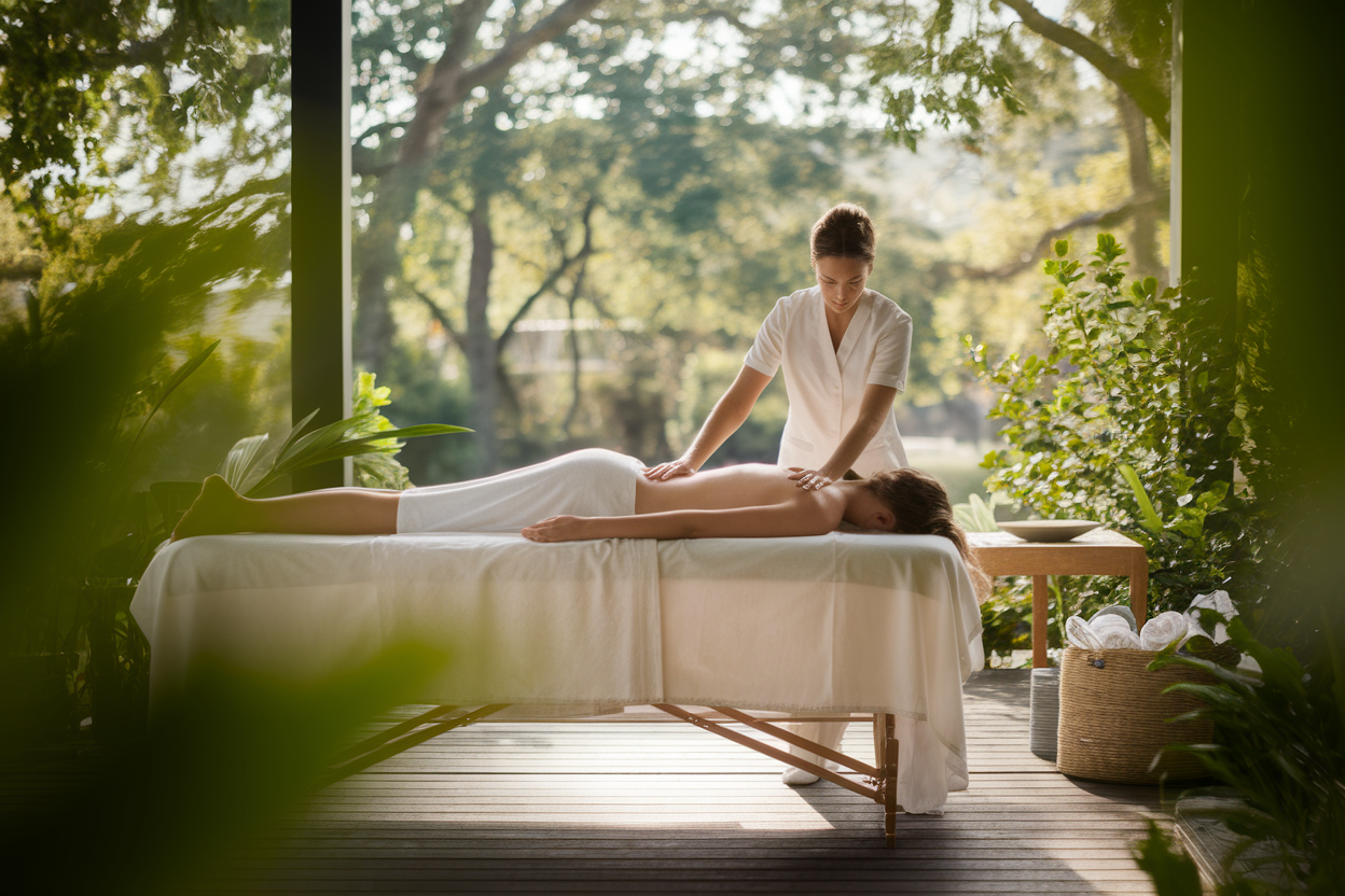 massage-exterieur-praticien-verdure