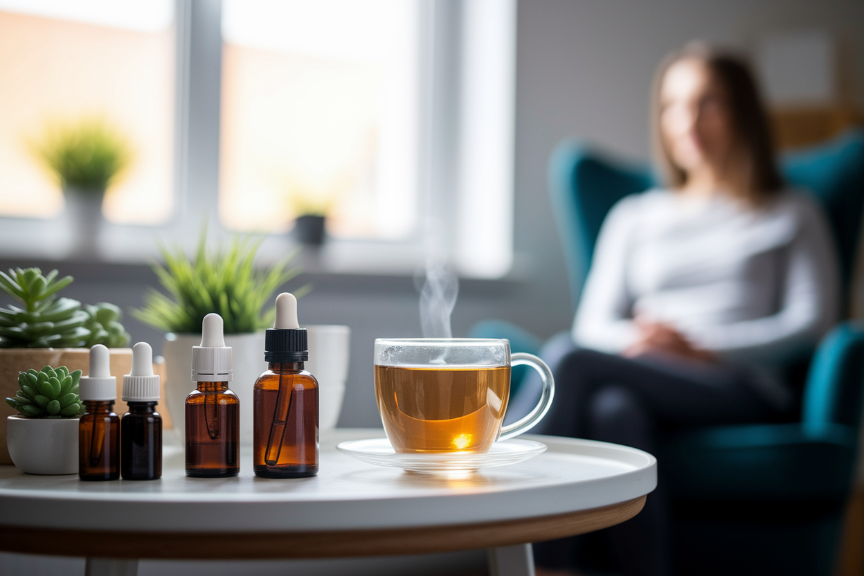 table-homeopathie-plantes-figure-floue