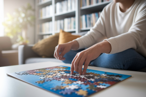 personne-assise-puzzle-salon