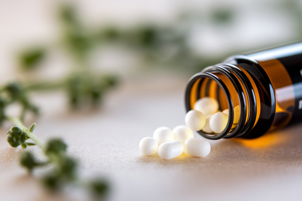 tube-homeopathie-ouvert-granules-blancs