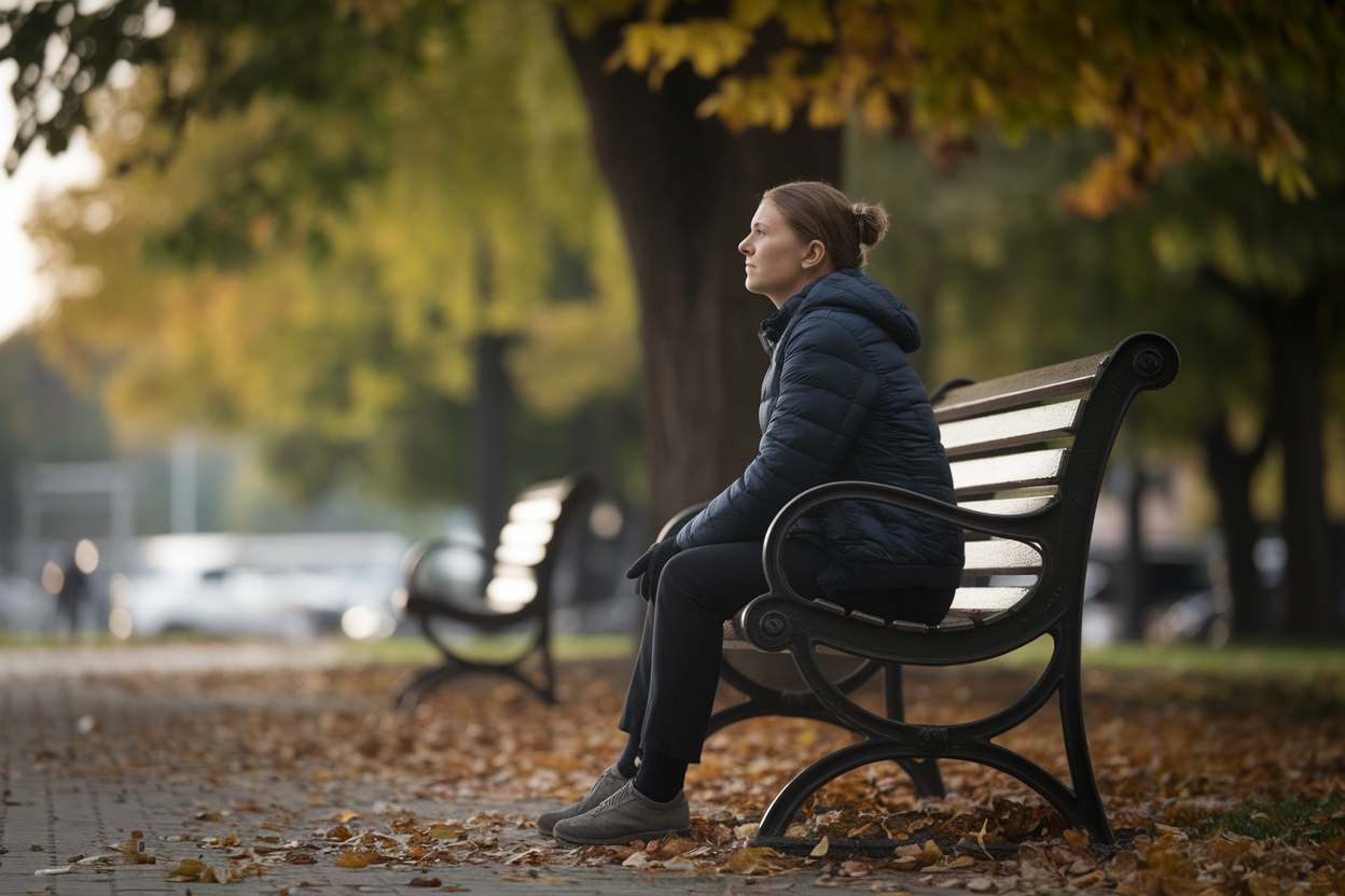 personne-banc-parc-feuilles-automne