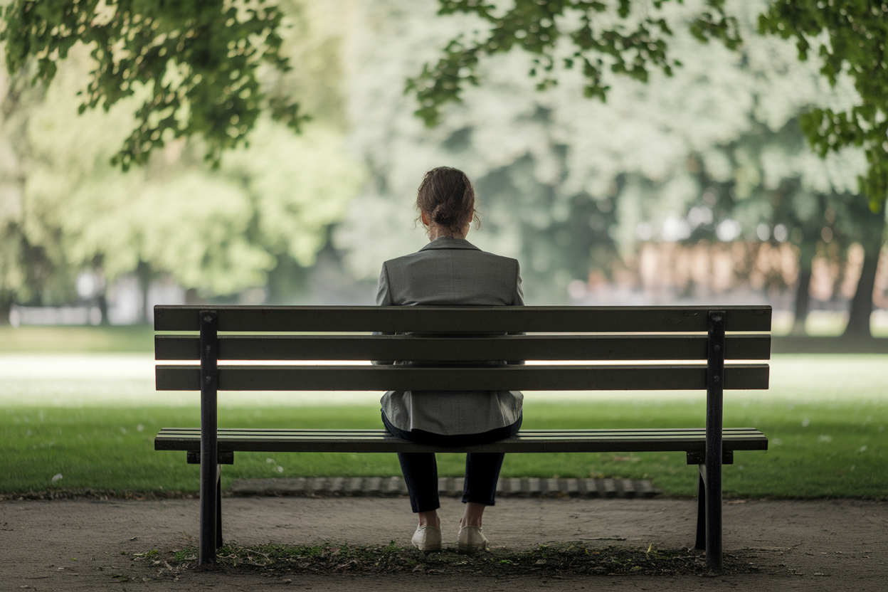 personne-dos-banc-parc