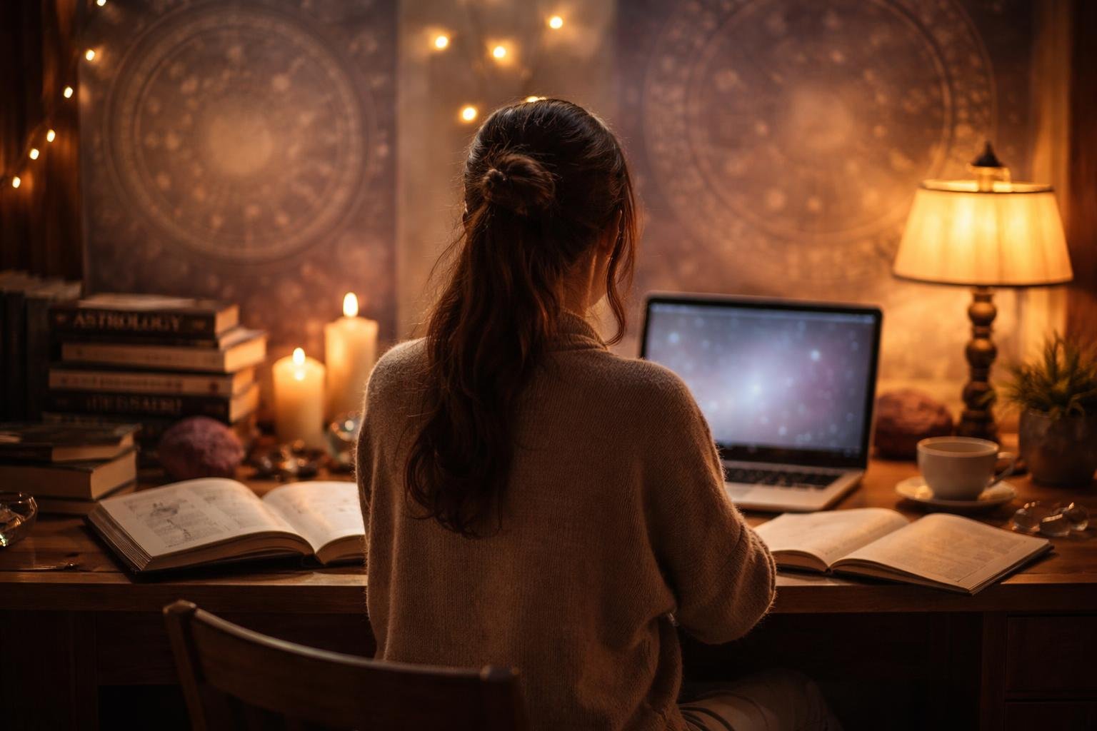 personne-bureau-livres-astrologie-ordinateur