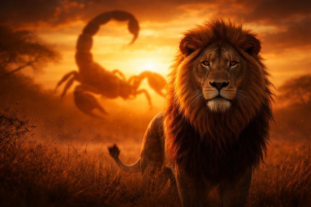 Lion Ascendant Scorpion : Personnalité et Compatibilité Amoureuse