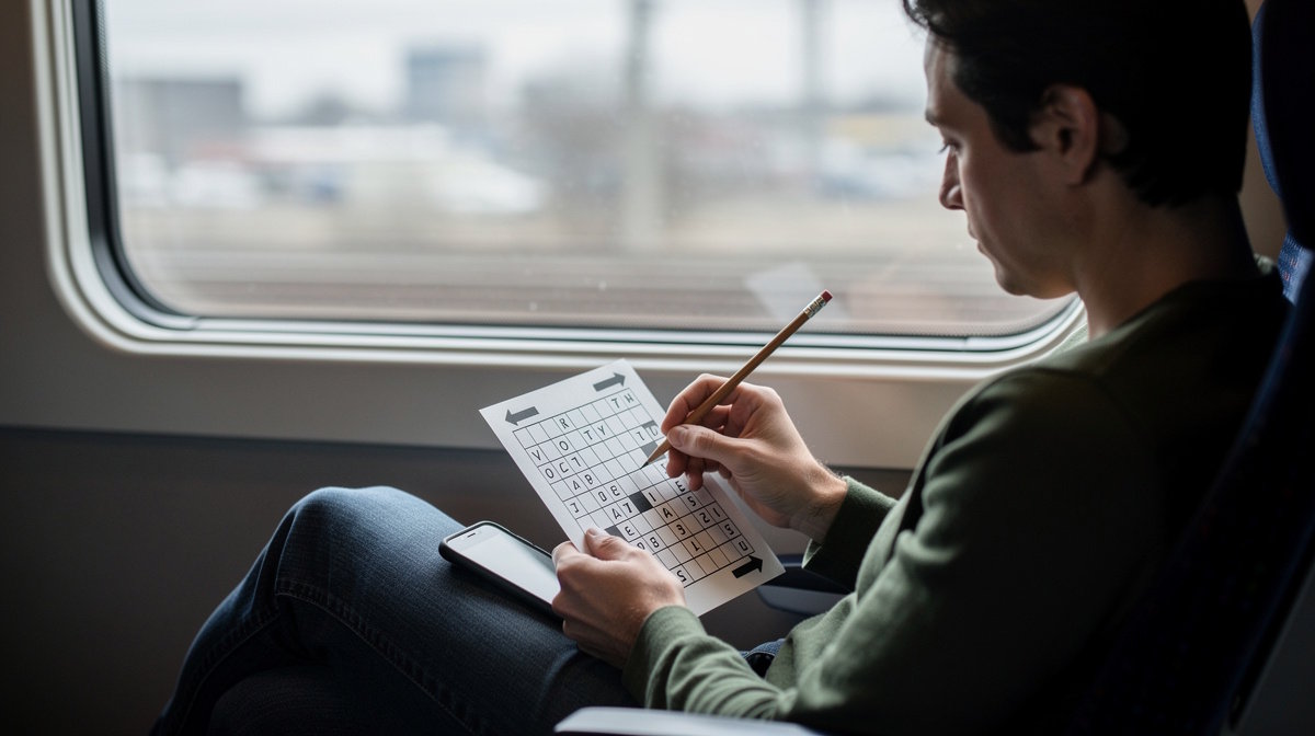 Le rituel anti-rumination de 90 secondes que personne ne t'a jamais donné : la grille de mots fléchés