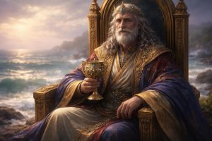 Roi de Coupes Tarot : Signification et Maturité Émotionnelle