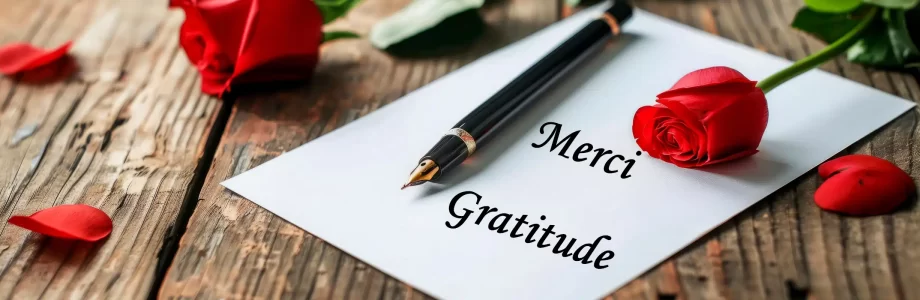 gratitude Merci pour se sentir mieux zen